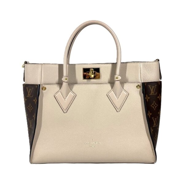 LOUIS VUITTON M58485 Monogram On My Side MM Shoulder Bag Hand Bag Shoulder Bag - Picture 1 of 16